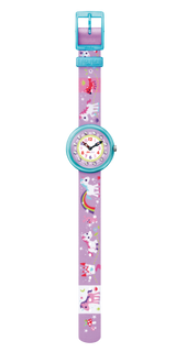 Swatch Flik Flak Magical Unicorns Quartz Watch FBNP033