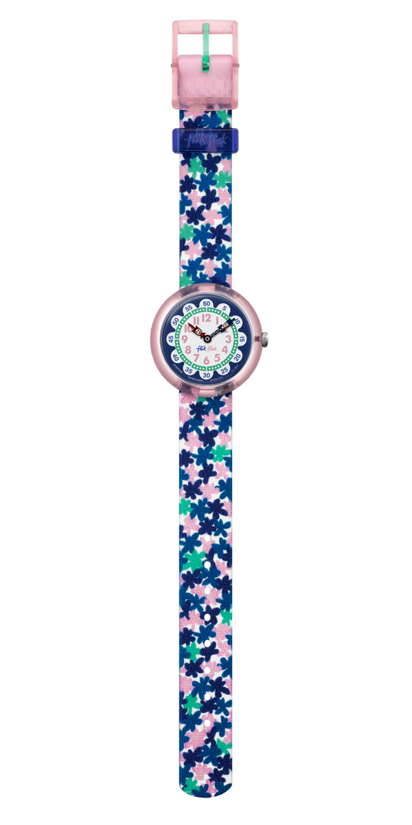 Swatch Flik Flak London Flower Qurtz Watch FBNP080