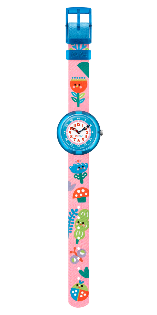 Swatch Flik Flak Once And Floral Quartz Watch FBNP091C