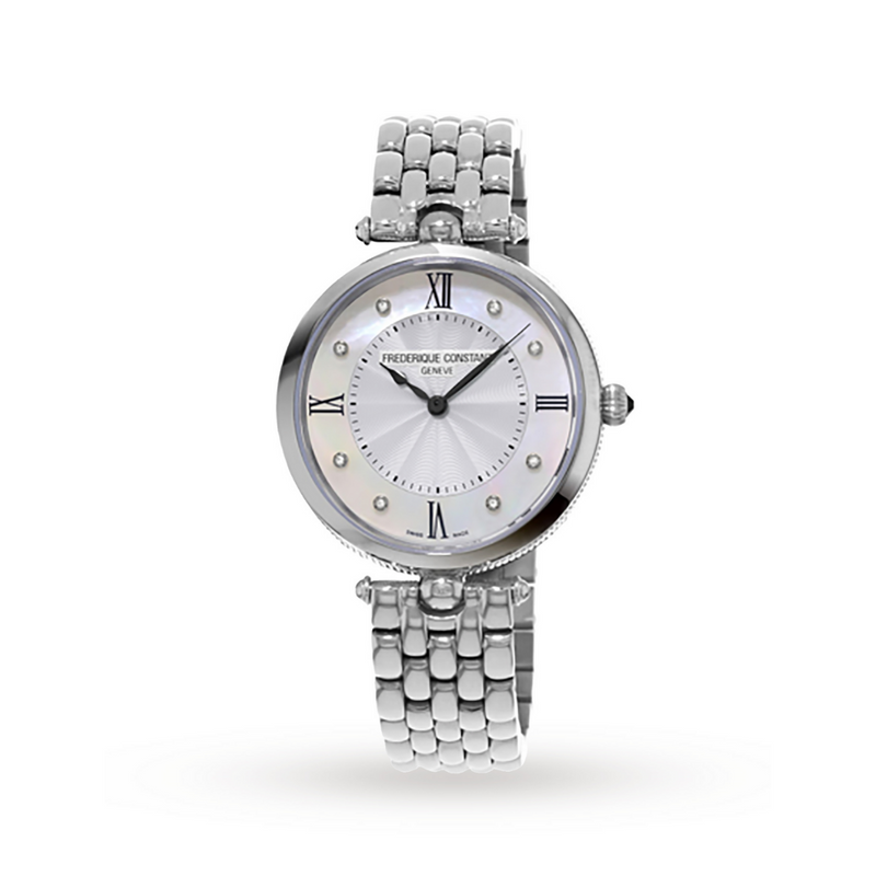 Frederique Constant Classics Art Deco Steel Watch FC-200MPWD2AR6B