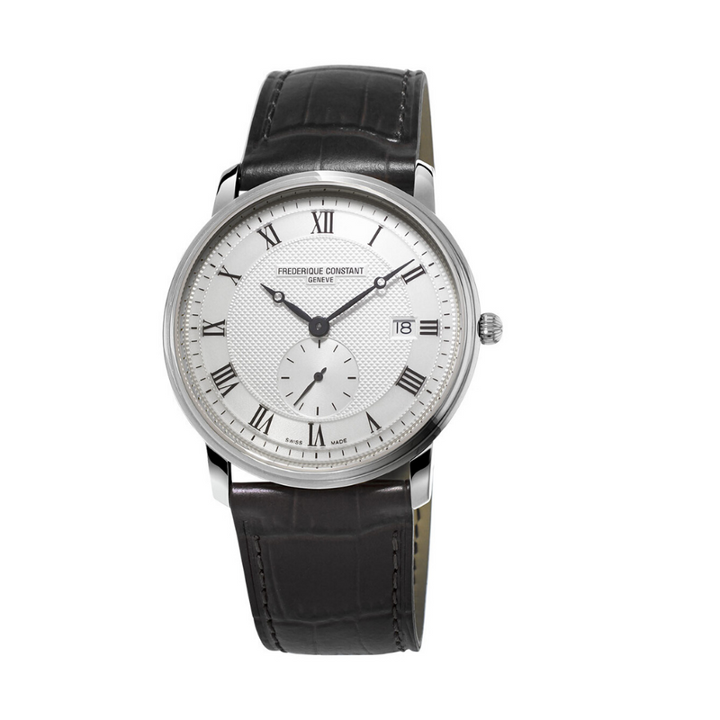 Frederique Constant Slimline Second Dial Black Mens Watch FC-245M5S6