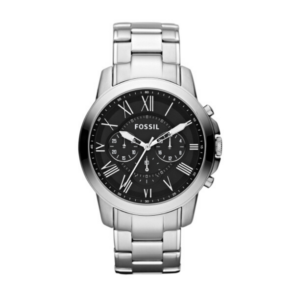 Fossil Grant Steel Chronograph Mens Watch FS4736IE