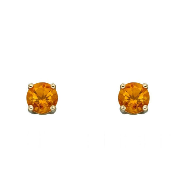 9ct Gold November Birthstone Earrings