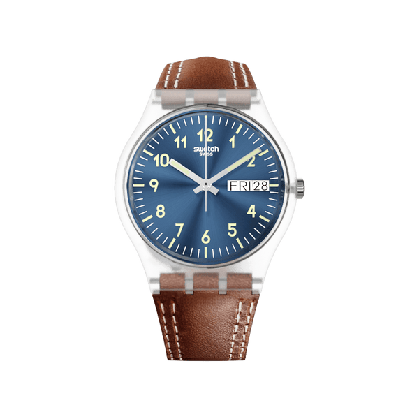 Swatch Windy Dune 34mm Quartz Watch GE709.713