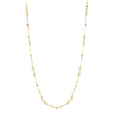 9ct Gold Cultured Pearl Chain Necklace