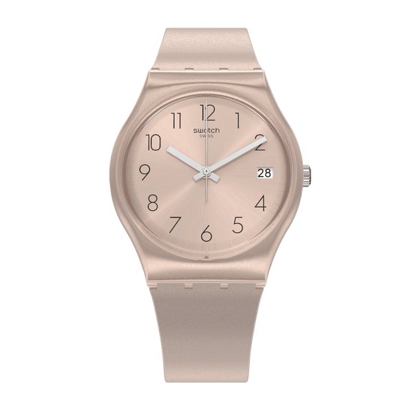 Swatch Pinkbaya 34mm Quartz Watch GP403