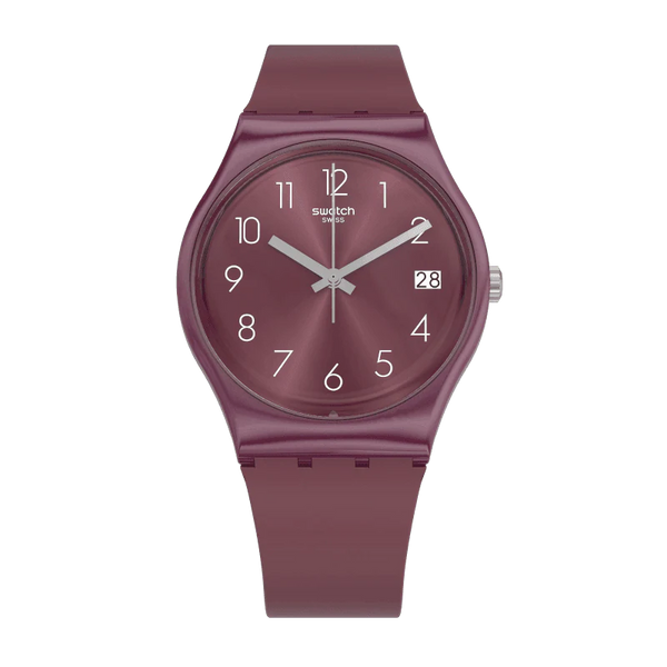 Swatch Redbaya Quartz 34mm Watch GR405