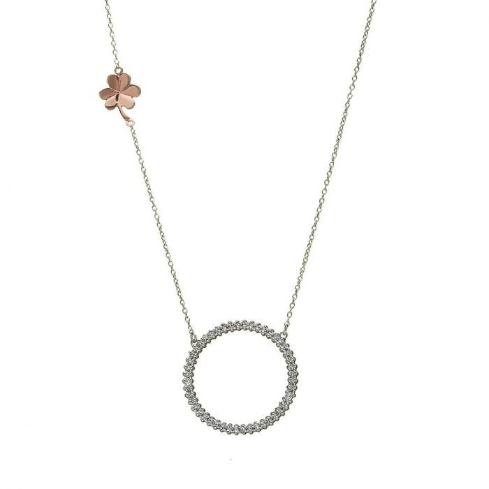 House of Lor Open Circle Necklace H40008