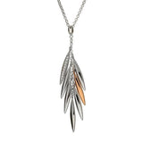 House of Lor Feather Drop Necklace H40018