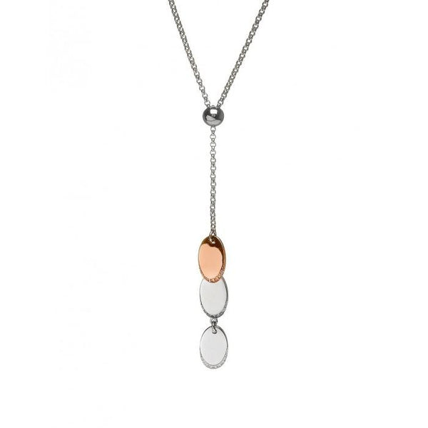 House of Lor Oval Long Drop Necklace H40022