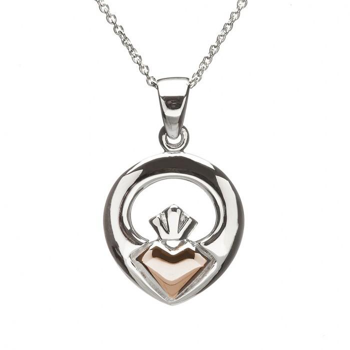 House of Lor Iconic Claddagh Necklace H40029