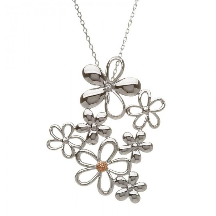 House of Lor Open Petal Bouquet Necklace H40064