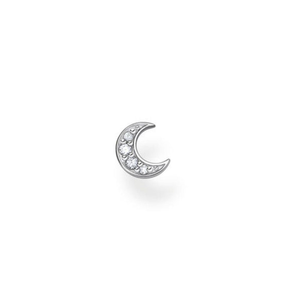 Thomas Sabo Silver Half Moon Ear Stud