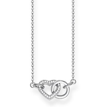 Thomas Sabo Together Forever Heart Necklace KE1643-051-14