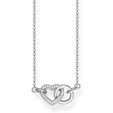 Thomas Sabo Together Forever Heart Necklace KE1643-051-14