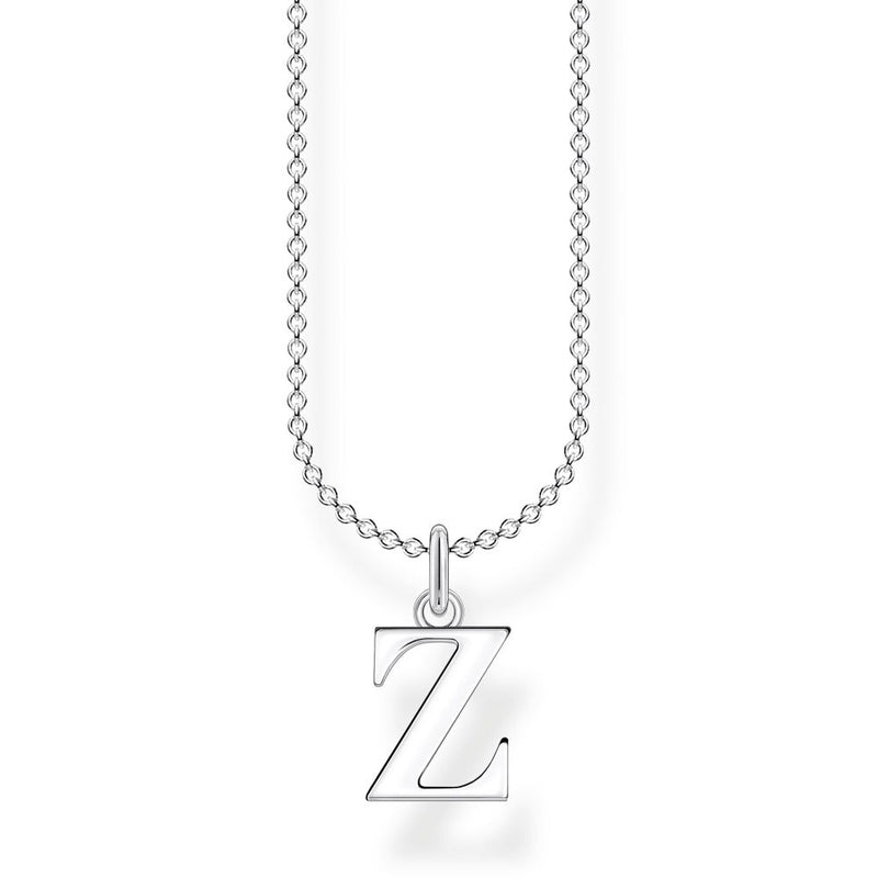 Thomas Sabo Sterling Silver Letter "A-Z" Necklace KE2010.A-Z