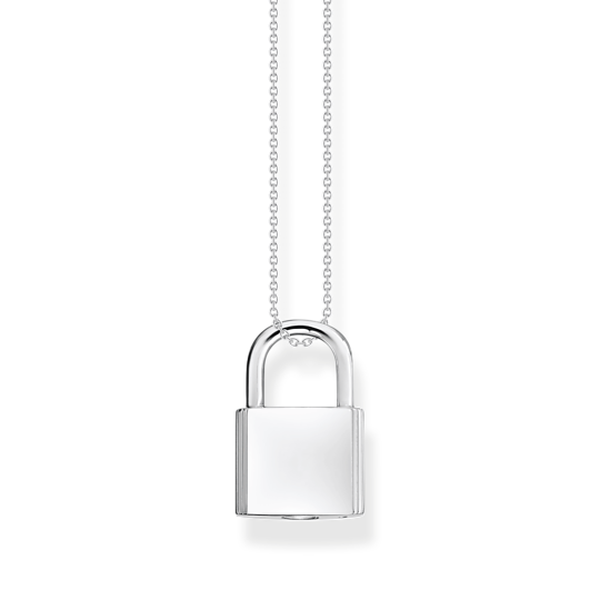 Thomas Sabo Silver Lock Necklace KE2130-001-21