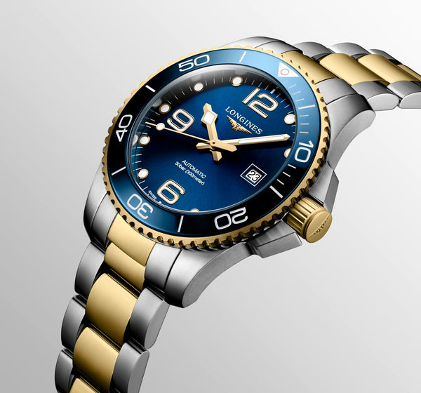 Longines HydroConquest Automatic 2 Tone Bracelet 40mm Mens Watch L37823967