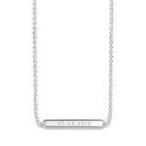 Thomas Sabo Silver Filigree Bridge Necklace LBKE0001-001-12