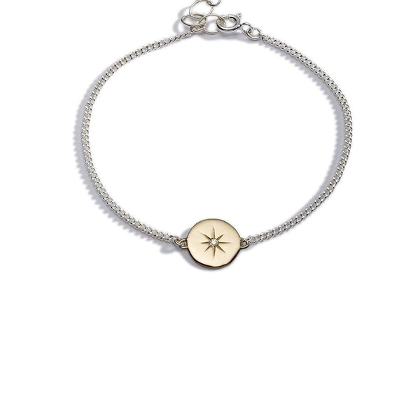 Gold and Diamond Enibas Light My Way Bracelet Bannon Jewellers