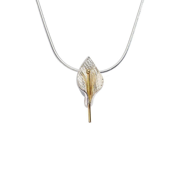 Enibas Lily Small Silver Necklace
