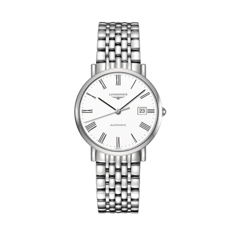 Longines Elegant Collection Automatic Steel 37mm Watch L48104116 ...