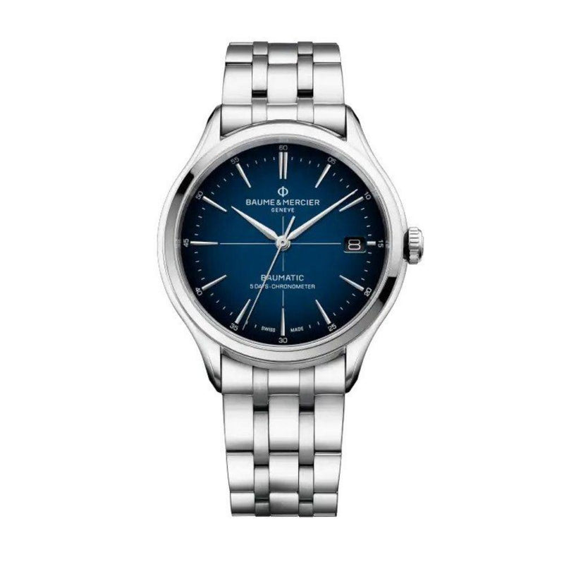 Baume et Mercier Blue Dial Clifton 10468 Automatic Watch