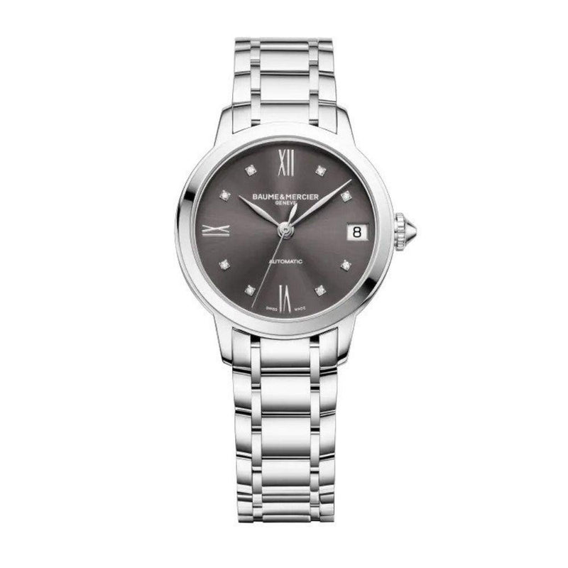 Baume et Mercier Grey Diamond Dial Classima 10610 Ladies Watch