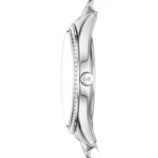 Michael Kors Lauryn Quartz Steel Mother of Pearl 33mm Ladies Watch MK3900