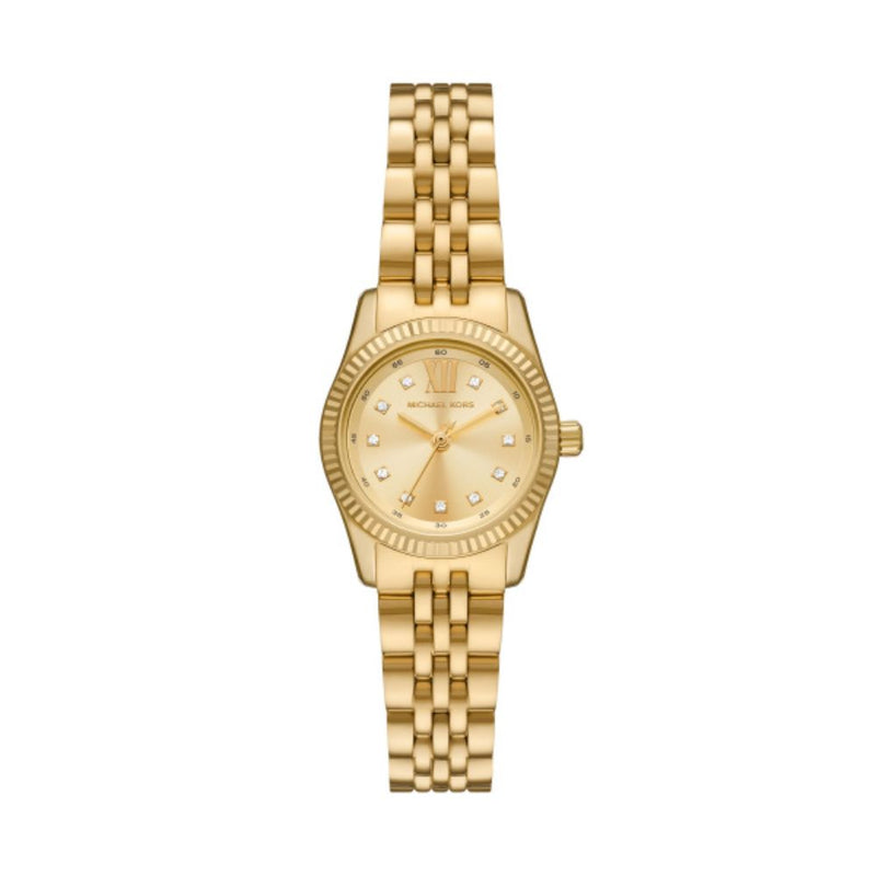 Michael Kors Lexington Quartz Gold Tone Steel 26mm Ladies Watch MK4741