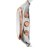 Michael Kors Lexington Quartz Three-Tone Steel 38mm Ladies Watch MK5735