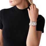 Michael Kors Lexington Quartz Three-Tone Steel 38mm Ladies Watch MK5735