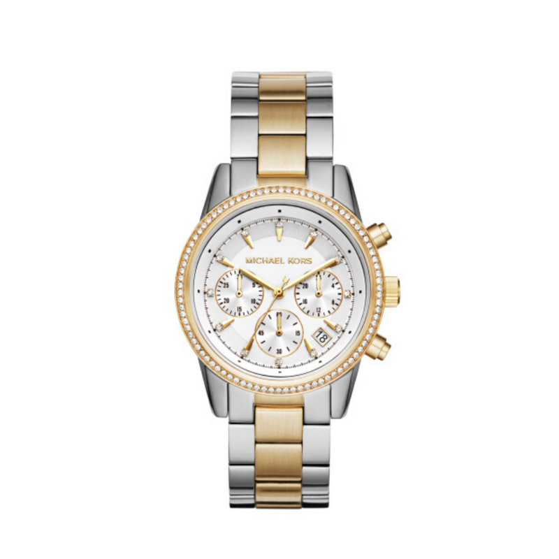 Michael Kors Ritz Two-Tone Watch MK6474