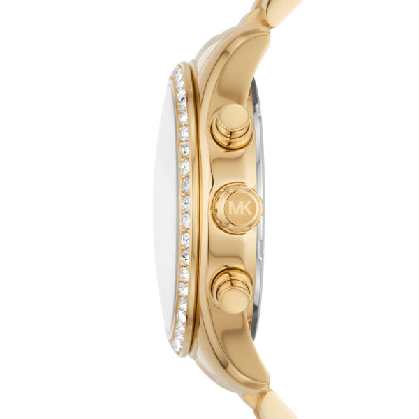 Michael Kors Lexington Pavé Gold Tone 38mm Ladies Watch MK7241