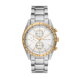 Michael Kors Accelerator Quartz Two Tone 42mm Mens Watch MK9112