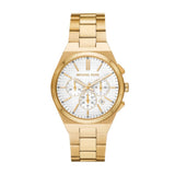 Michael Kors Lennox Quartz Gold Steel 41mm Watch MK9120