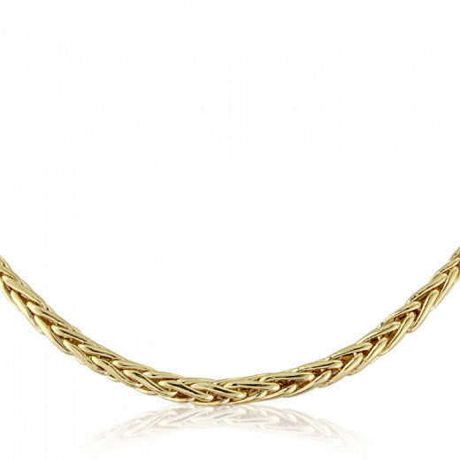 9ct Gold 16" Palmier Necklace