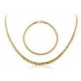 9ct Gold 16" Palmier Necklace