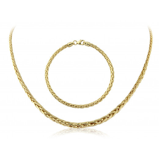 9ct Gold Palmier Necklace