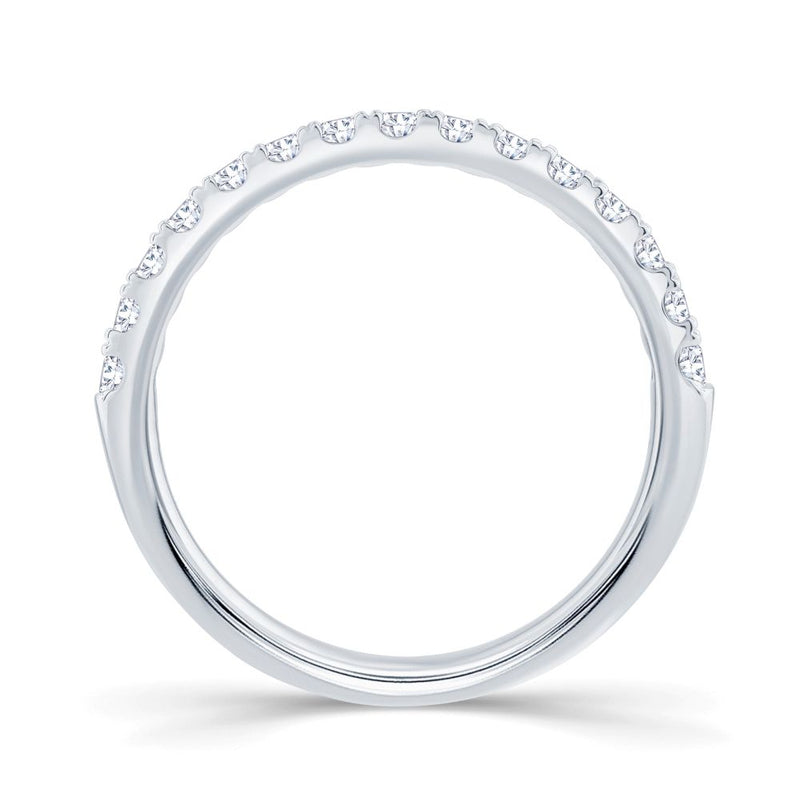 18ct White Gold Emerald Cut 0.95ct Diamond Ring