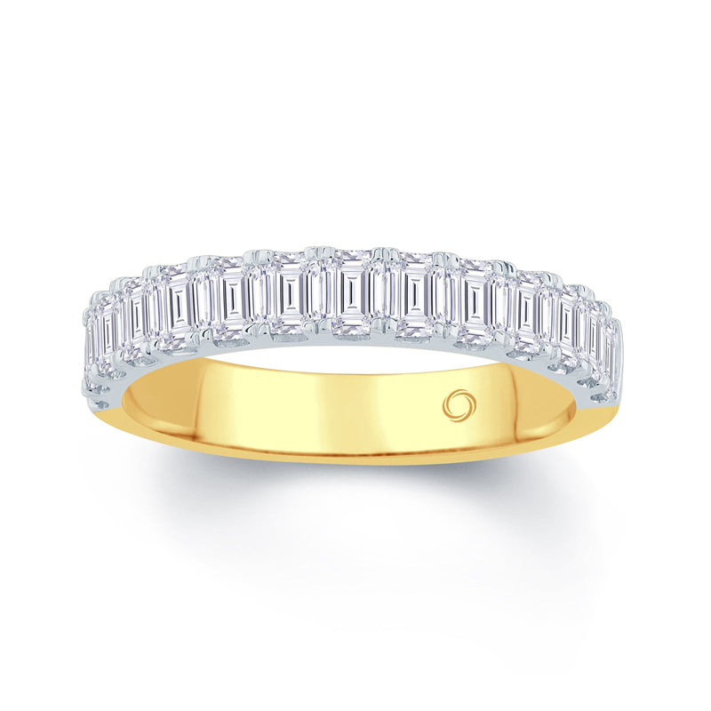 18ct Gold Emerald Cut 1.40ct Diamond Ring