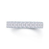 18ct Gold Emerald Cut 1.40ct Diamond Wedding Ring