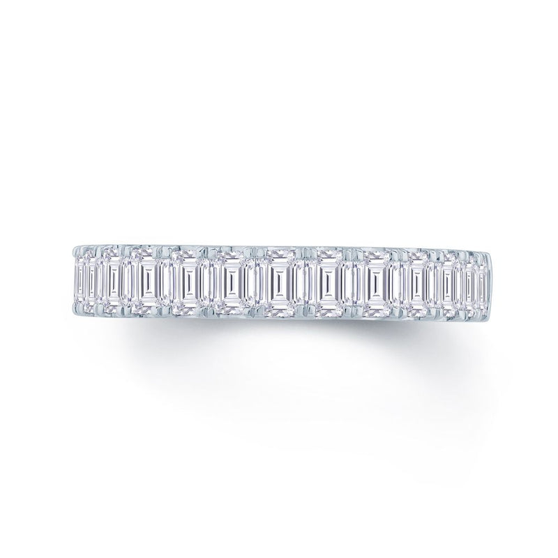 18ct Gold Emerald Cut Diamond Ring