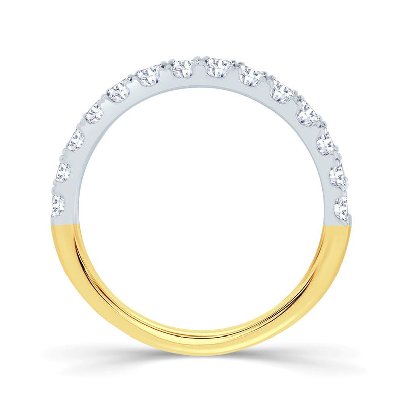 18ct Gold Emerald Cut Diamond Ring