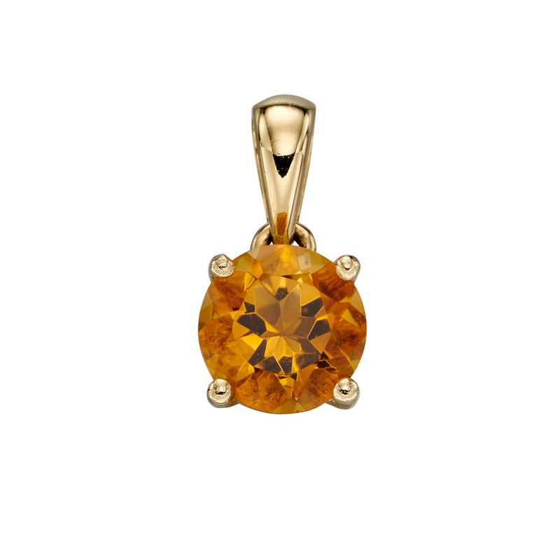 9ct Gold November Birthstone Pendant