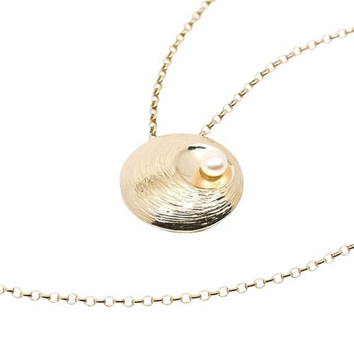 Martina Hamilton Oyster Pearl 9ct Gold Necklace