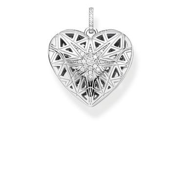 Thomas Sabo Heart Medallion star silver pendant PE860-416-14