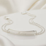 Molly Brown Personalised Signature Identity Bracelet MB221-3