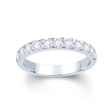 Platinum Claw-Set Diamond 0.75ct Ring