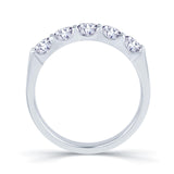 18ct White Gold Five Stone Diamond Ring Band